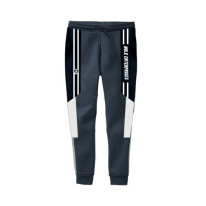 Modern Paneled Tapered Joggers