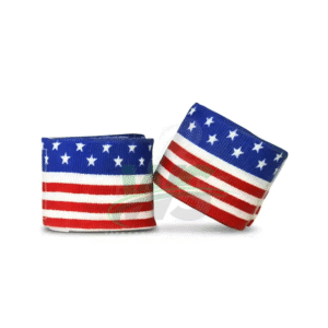 American Star Flag Wire Edge Ribbon