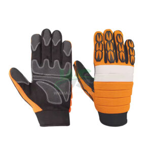 PU Leather Anti-Slip Work Gloves