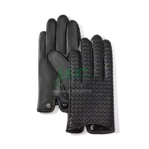 Luxury Fashion Leather Gloves